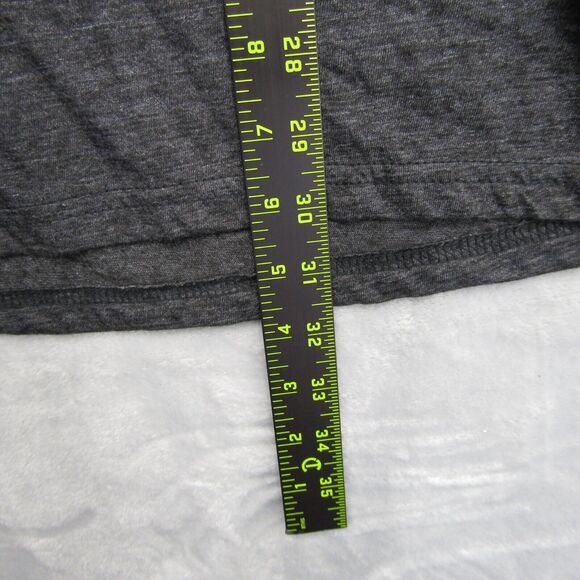 Men's Neff Checker Flag Pattern Charcoal Heather Tee T Shirt Short Sleeve XXL - Picture 6 of 8